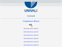 Tablet Screenshot of gilson.unetvale.com.br